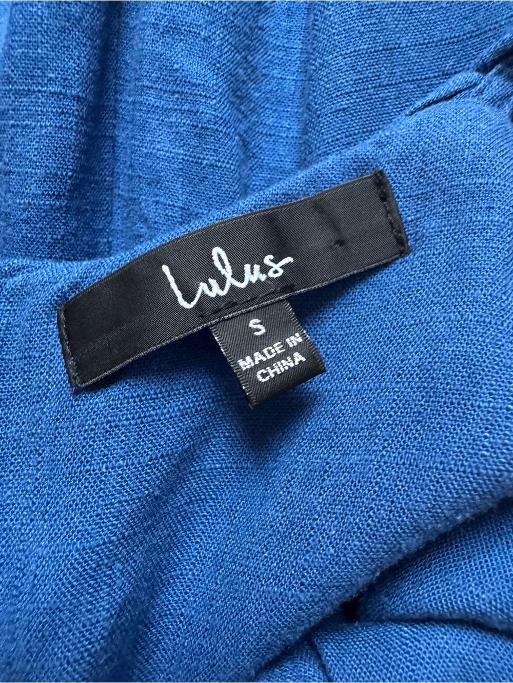 LULUS Days Like This Royal Blue Sleeveless Ruffled Mini Dress S - Picture 11 of 13